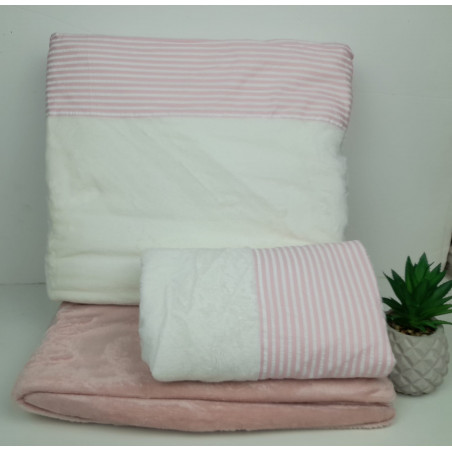 Jogo de cama Micro-coralina