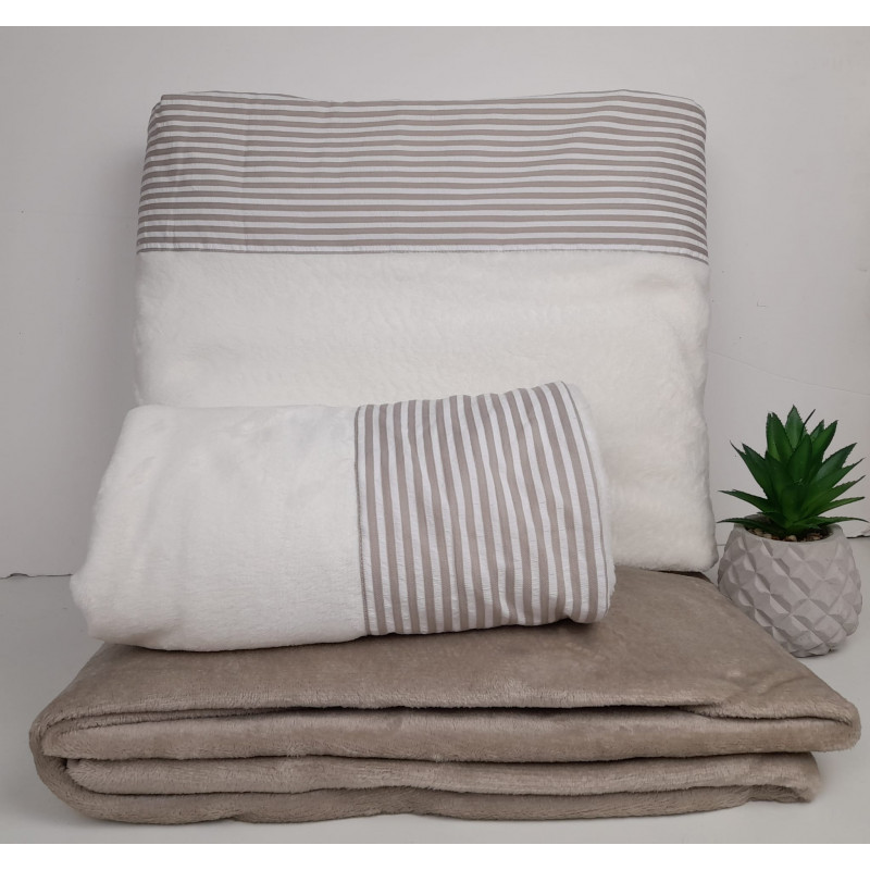 Jogo de cama Micro-coralina